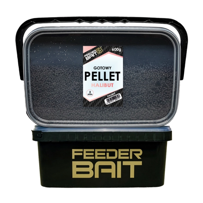 PELLET GOTOWY W WIADERKU 2 MM HALIBUT 800G OPK/5SZT